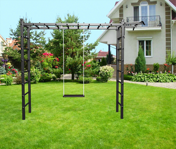 картинка Уличная шведская стенка Sv Sport рукоход У529 (Турник/Деревянные) от магазина Лазалка