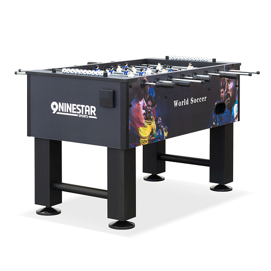 картинка Игровой стол - футбол "Roma IX" (140x76x87см, цветной) от магазина Лазалка