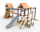 картинка Детская площадка Пикник "Ультра А " Кракен с винтовой трубой от магазина Лазалка