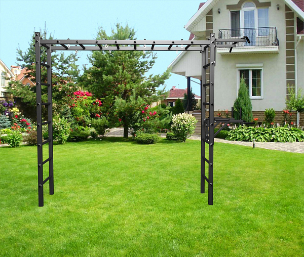 картинка Уличная шведская стенка Sv Sport рукоход У507 (Турник/Брусья) от магазина Лазалка