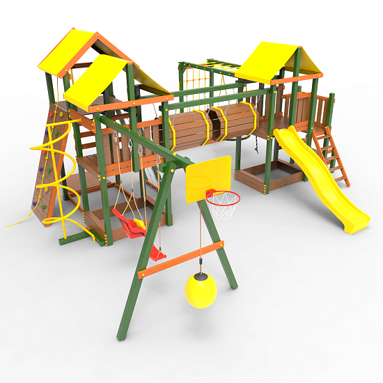 Детская площадка Пикник "Вега" Стэйдж Бонд с шестом