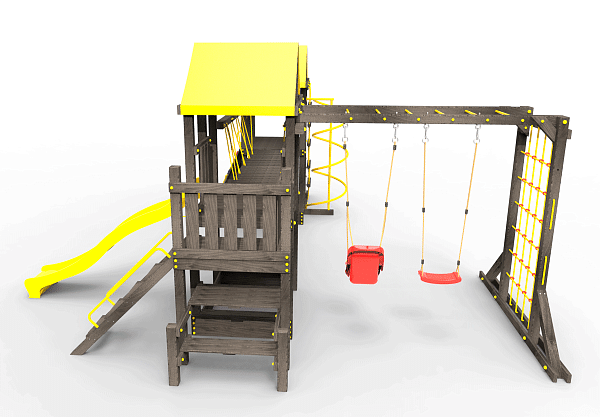 картинка Детская площадка Пикник "Black" Кракен от магазина Лазалка