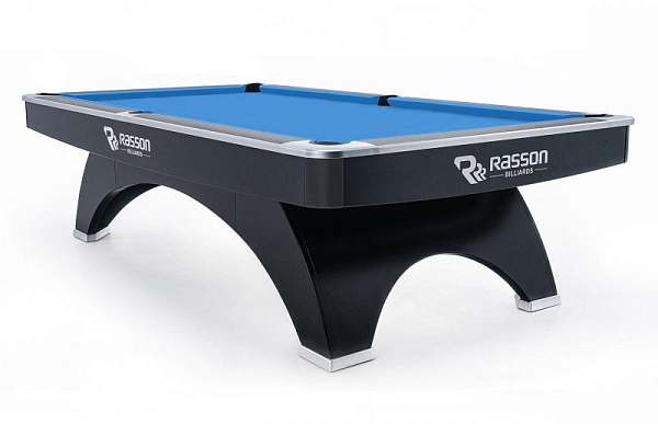 картинка Стол / пул "Rasson OX" 8 ф (черный) с плитой от магазина Лазалка