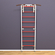 картинка Шведская стенка «LittleSport» White Pull-Up красные ступени от магазина Лазалка