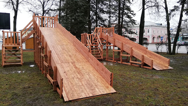 картинка Ледяная горка SWAN-2 от магазина Лазалка