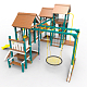 Детская площадка Пикник "Лэйк Д" Стэйдж Бонд с шестом
