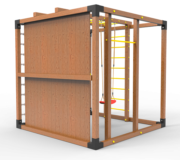 картинка Детская площадка Куб " Оптимус" от магазина Лазалка