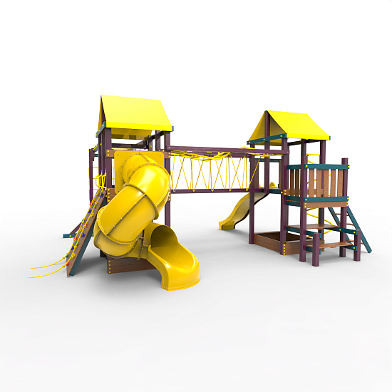 картинка Детская площадка Пикник «Лила» Кракен Компакт от магазина Лазалка