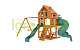картинка Детская площадка IgraGrad "Шато с трубой" (Домик) от магазина Лазалка