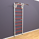 картинка Шведская стенка «LittleSport» White Pull-Up красные ступени от магазина Лазалка