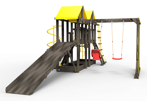 картинка Детская площадка Пикник "Black" Пацифик Light AllSeasons от магазина Лазалка