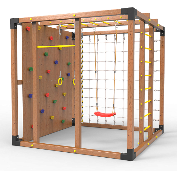 картинка Детская площадка Куб " Оптимус" от магазина Лазалка