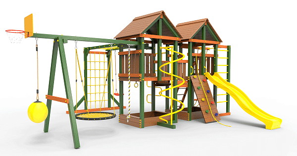 картинка Детская площадка Пикник "Вега Д" Пацифик от магазина Лазалка