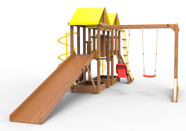 картинка Детская площадка Пикник "Оптимус" Пацифик Light AllSeasons от магазина Лазалка