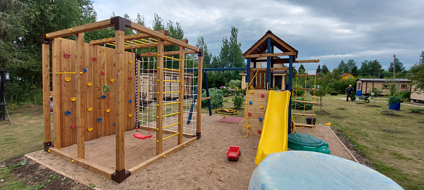 картинка Детская площадка Куб " Оптимус" от магазина Лазалка