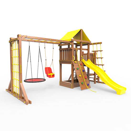 картинка Детская площадка Пикник «Оптимус» Макси Руфер с гнездом от магазина Лазалка