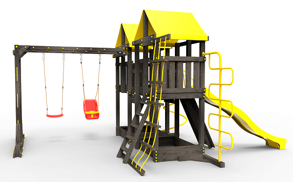 картинка Детская площадка Пикник "Black" Пацифик Light от магазина Лазалка