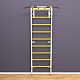 картинка Шведская стенка «LittleSport» White Pull-Up желтые ступени от магазина Лазалка