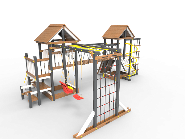 картинка Детская площадка Пикник "Ультра А " Кракен от магазина Лазалка