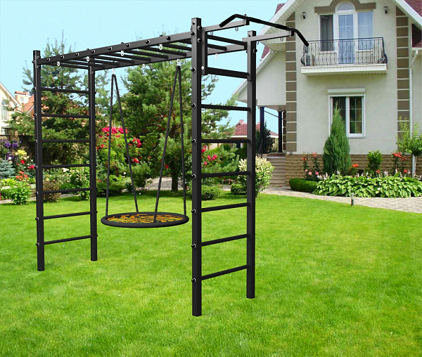 картинка Уличная шведская стенка Sv Sport рукоход У521.2 (Турник/Гнездо 115см) от магазина Лазалка