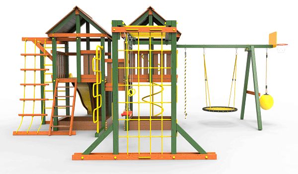 картинка Детская площадка Пикник "Вега Д" Пацифик от магазина Лазалка