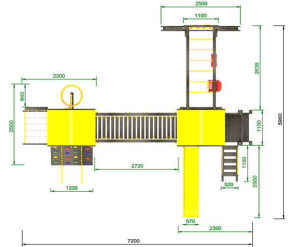 картинка Детская площадка Пикник "Black" Кракен от магазина Лазалка