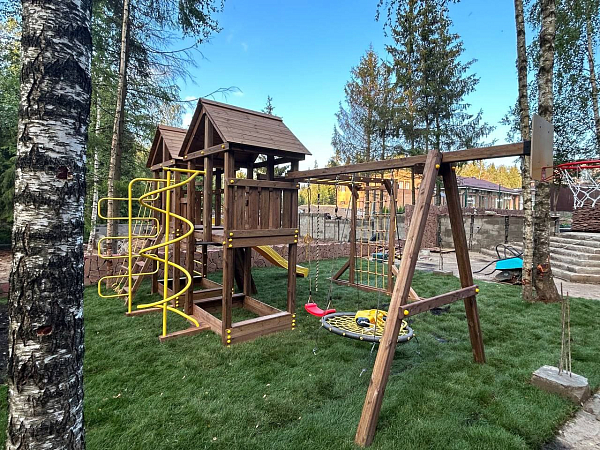 картинка Детская площадка Пикник "Оптимус Д" Пацифик от магазина Лазалка