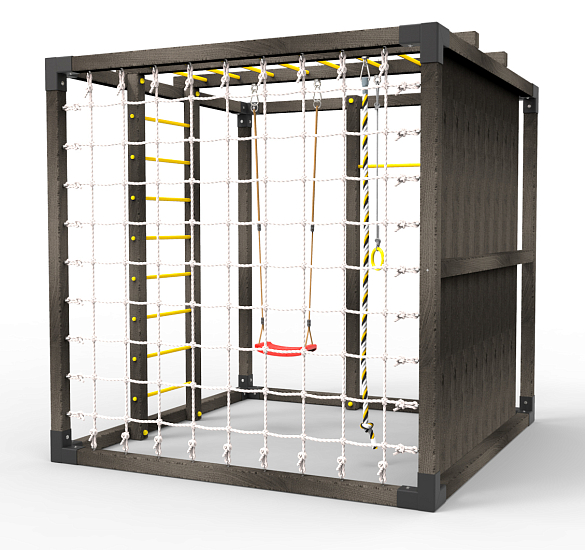 картинка Детская площадка Куб " Black" от магазина Лазалка