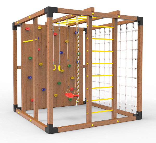 картинка Детская площадка Куб " Оптимус" от магазина Лазалка