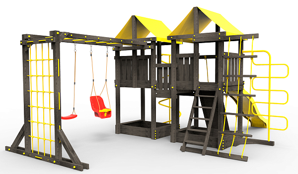 картинка Детская площадка Пикник "Black" Пацифик Light от магазина Лазалка