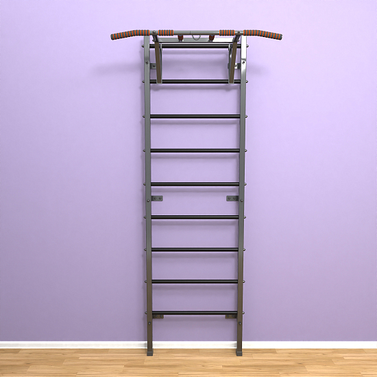 картинка Шведская стенка "LittleSport" Pull-Up (черный*черный) от магазина Лазалка