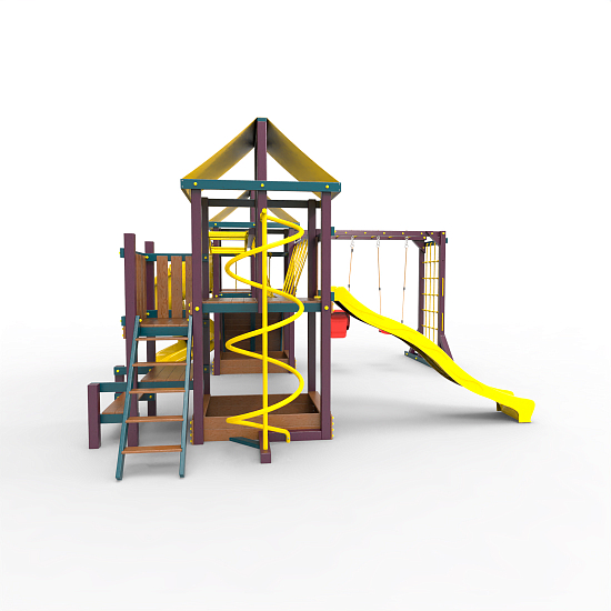 картинка Детская площадка Пикник «Лила» Кракен Компакт от магазина Лазалка