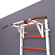 картинка Шведская стенка «LittleSport» White Pull-Up красные ступени от магазина Лазалка