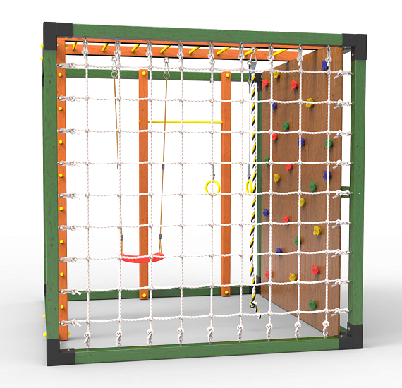 картинка Детская площадка Куб " Вега" от магазина Лазалка