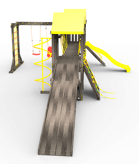 картинка Детская площадка Пикник "Black" Кракен AllSeasons от магазина Лазалка