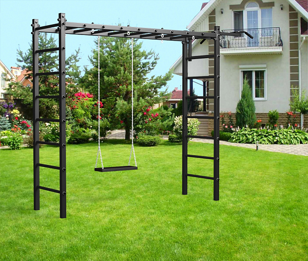 картинка Уличная шведская стенка Sv Sport рукоход У529 (Турник/Деревянные) от магазина Лазалка