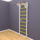 картинка Шведская стенка «LittleSport» White Pull-Up желтые ступени от магазина Лазалка