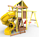 картинка Детская игровая площадка Пикник  "Элит" с винтовой трубой (желтый) от магазина Лазалка