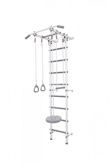 картинка Детский спортивный комплекс Turnik home "Light " белый\серый от магазина Лазалка