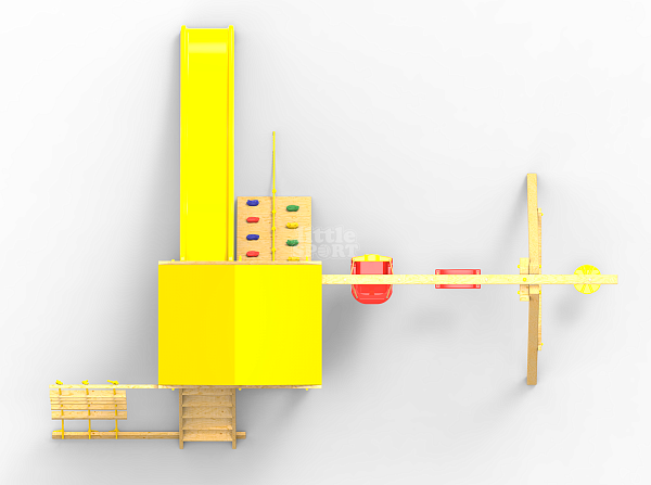 Детская площадка Пикник "Стандарт" (горка, качели)