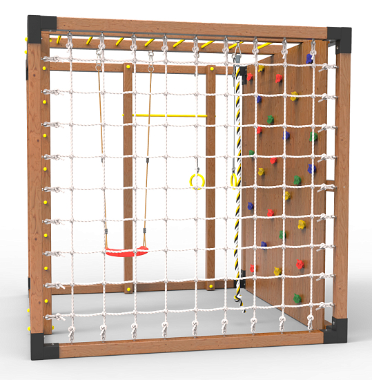 картинка Детская площадка Куб " Оптимус" от магазина Лазалка