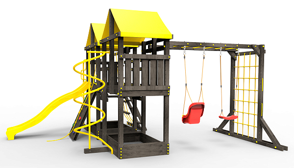 картинка Детская площадка Пикник "Black" Пацифик Light от магазина Лазалка