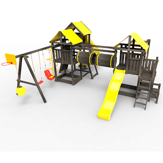 Детская площадка Пикник "Black" Стэйдж Бонд с трубой