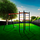 картинка Уличный спортивно-игровой комплекс Sv Sport У3004В1 (Деревянные/Подвесы на втулке) от магазина Лазалка