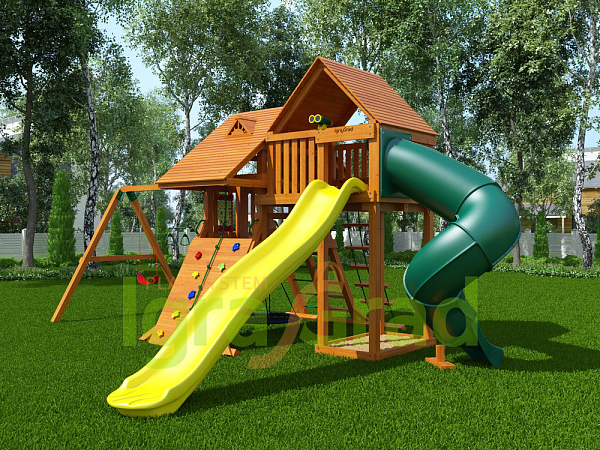 картинка Детская площадка IgraGrad "Крепость Фани Deluxe" 3 от магазина Лазалка