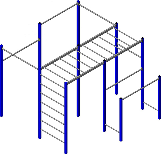 картинка Площадка Пионер  Workout №7 от магазина Лазалка