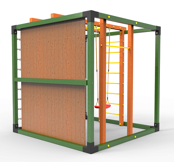 картинка Детская площадка Куб " Вега" от магазина Лазалка