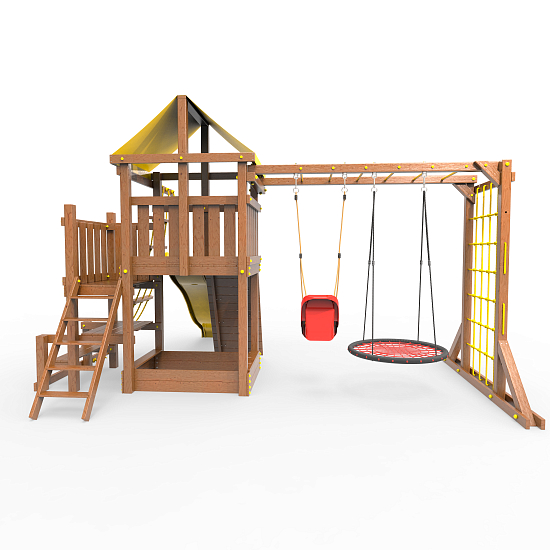 картинка Детская площадка Пикник «Оптимус» Макси Руфер с гнездом от магазина Лазалка