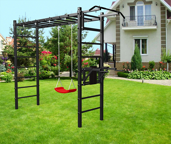 картинка Уличная шведская стенка Sv Sport рукоход У515 (Турник/Брусья/"Лодочка") от магазина Лазалка