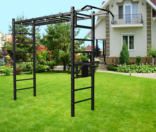 картинка Уличная шведская стенка Sv Sport рукоход У507 (Турник/Брусья) от магазина Лазалка